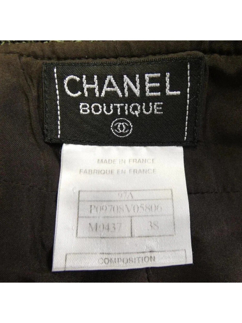 Chanel Vintage Pants Khaki